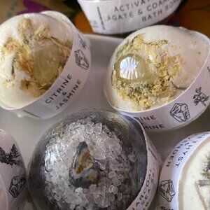 [Rage Gems] Bath Bomb -- Citrine & Jasmine